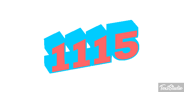 1115 Text effect