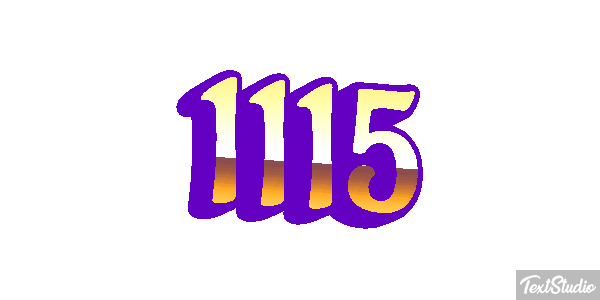 1115 Text effect