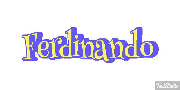 Ferdinando Effetto testo
