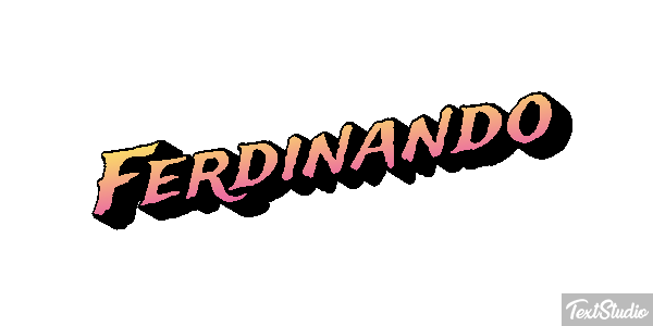 Ferdinando Effetto testo
