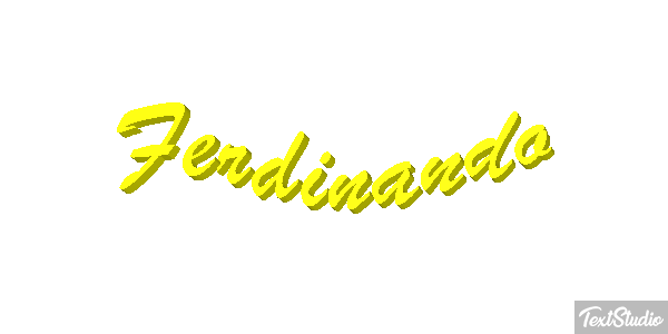 Ferdinando Effetto testo