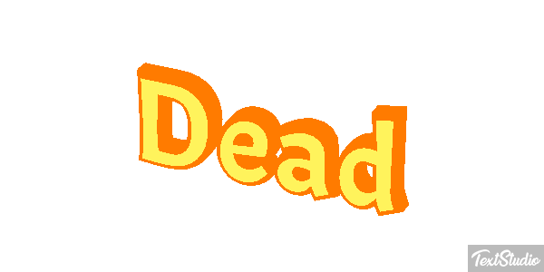 Dead Text effect