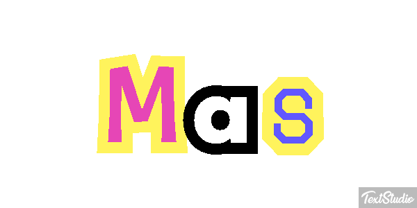 Mas Efeito do texto