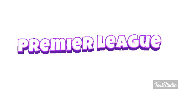 Premier League Efeito do texto
