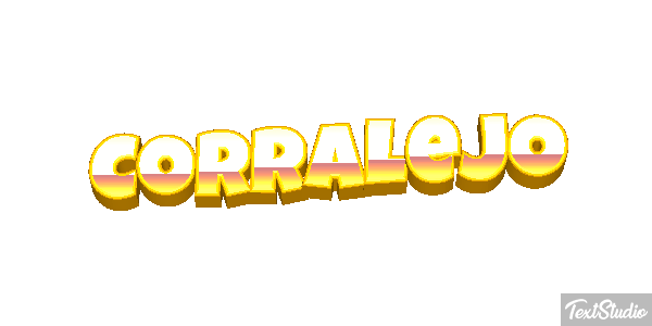 Corralejo Efekt tekstowy