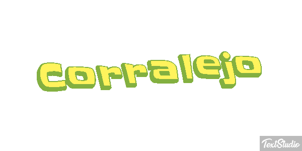 Corralejo Efekt tekstowy