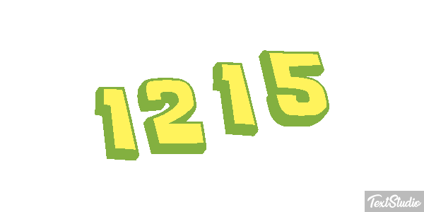 1215 Text effect