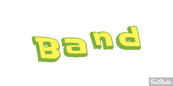 Band Text effect