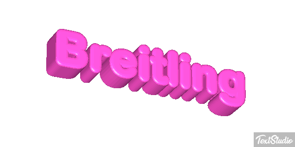 Breitling Text effect
