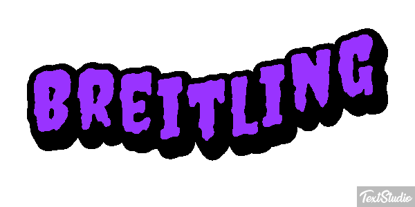 Breitling Text effect