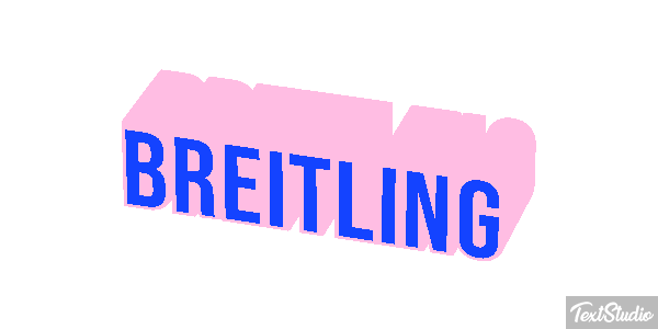 Breitling Text effect