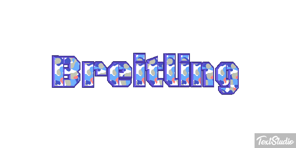 Breitling Text effect