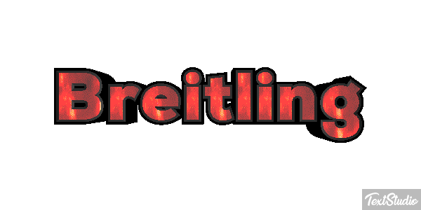 Breitling Text effect