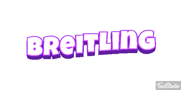 Breitling Text effect