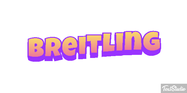 Breitling Text effect