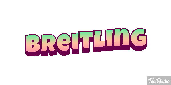 Breitling Text effect