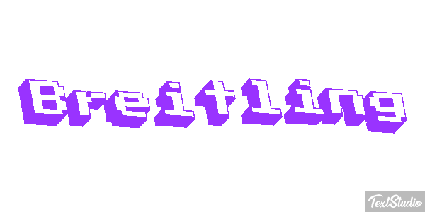 Breitling Text effect