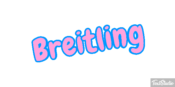 Breitling Text effect
