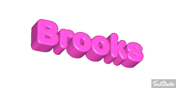 Brooks Text effect