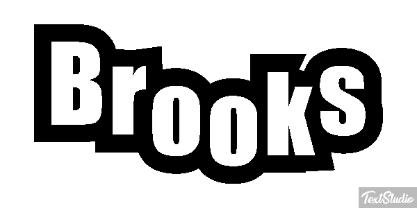 Brooks Text effect