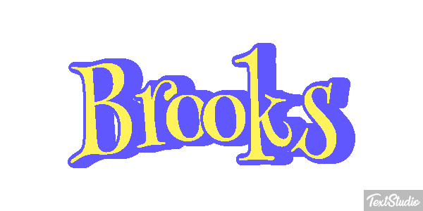Brooks Text effect