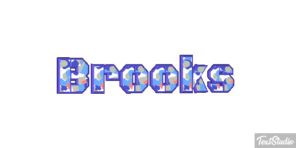 Brooks Text effect
