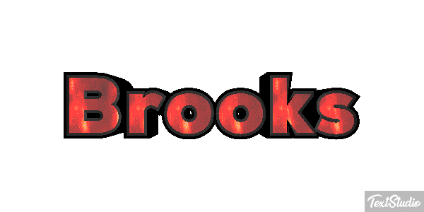 Brooks Text effect