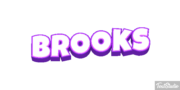 Brooks Text effect
