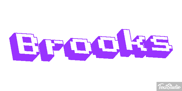 Brooks Text effect