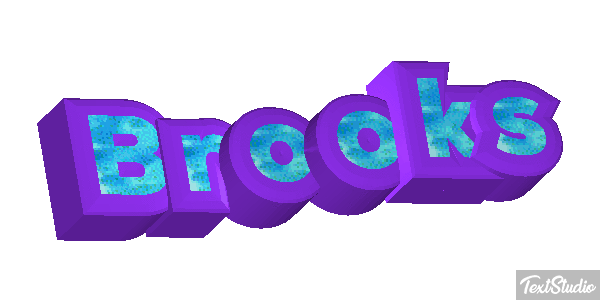 Brooks Text effect