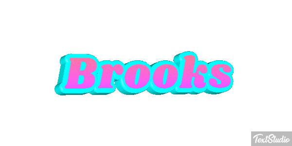 Brooks Text effect