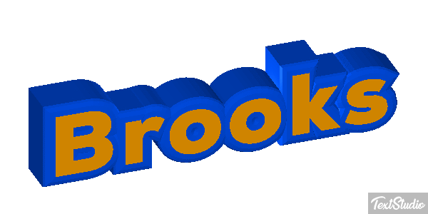 Brooks Text effect