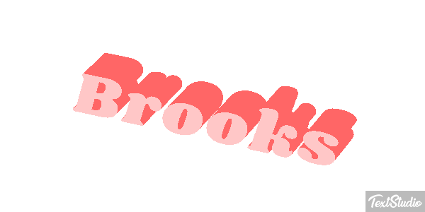 Brooks Text effect