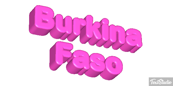 Burkina Faso Text effect