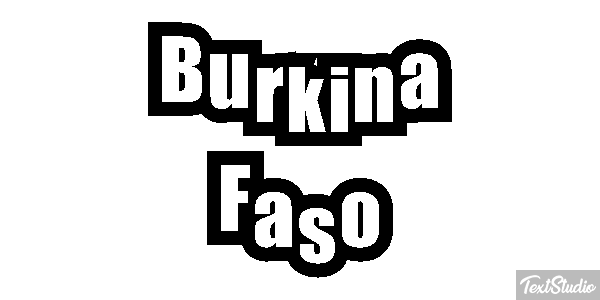 Burkina Faso Text effect