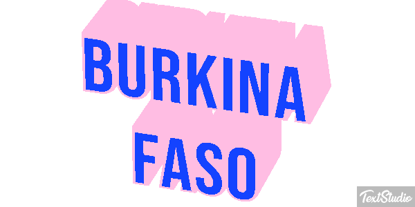 Burkina Faso Text effect
