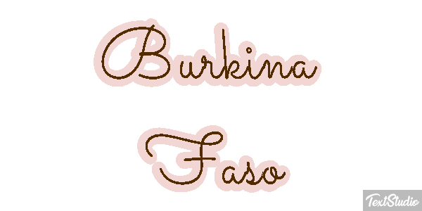 Burkina Faso Text effect