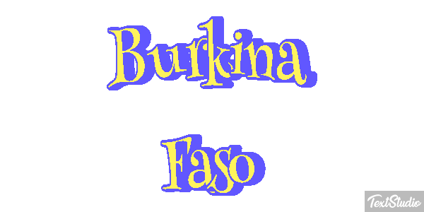 Burkina Faso Text effect