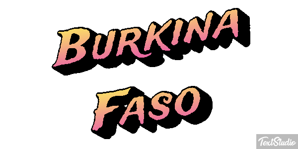Burkina Faso Text effect