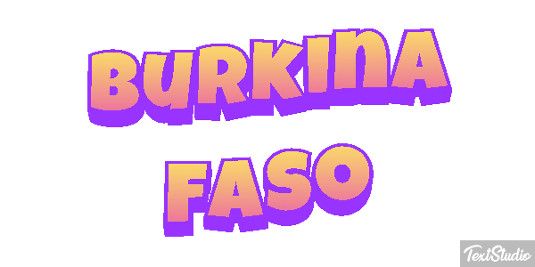 Burkina Faso Text effect