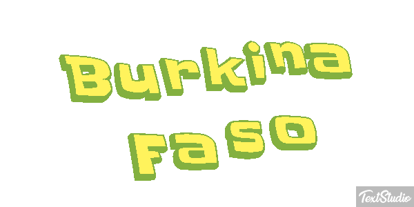 Burkina Faso Text effect