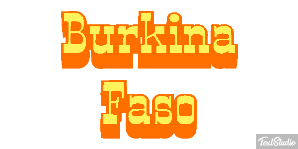 Burkina Faso Text effect