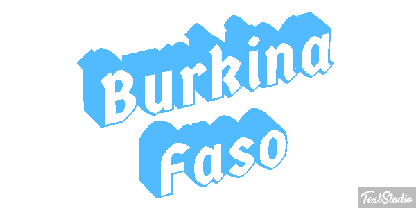 Burkina Faso Text effect