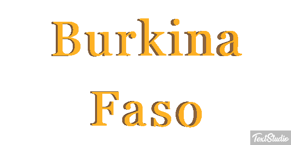 Burkina Faso Text effect