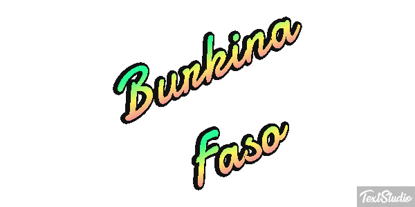 Burkina Faso Text effect