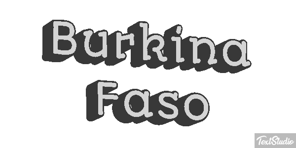 Burkina Faso Text effect