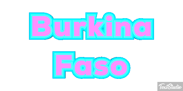 Burkina Faso Text effect