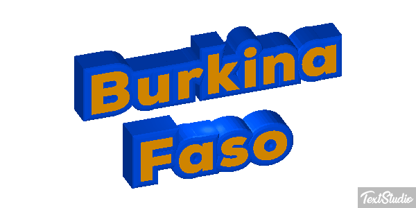 Burkina Faso Text effect