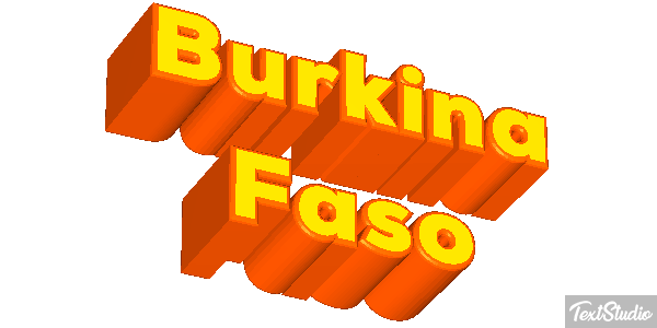 Burkina Faso Text effect