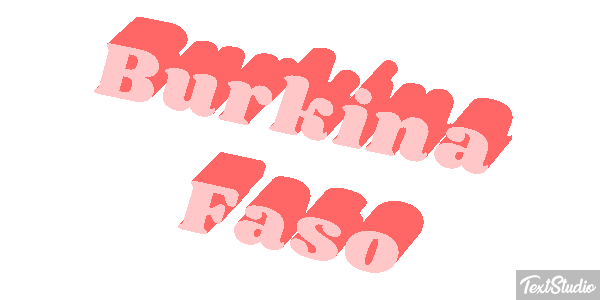 Burkina Faso Text effect